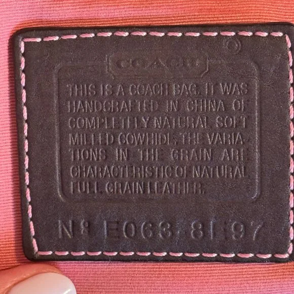 Brown Coach Shoulder Bag - Picture 5 of 6